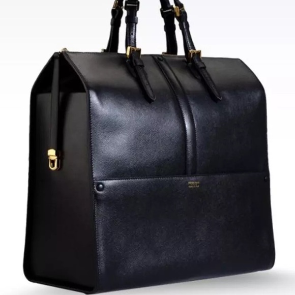 Armani handbag black New with all bags, Tags, n Certificate. - Picture 2 of 13